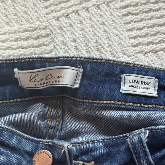 Kancan Dark Blue Skinny Jeans - Picture 2 of 5